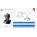 Dual Axe Slew Drives SDE7 Slew Drive pour Solar Tracker avec raisonnable